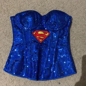Superman Corset (Halloween)